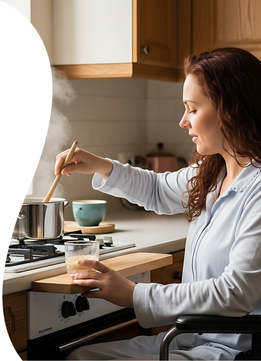 ndis daily living support​ with my carers